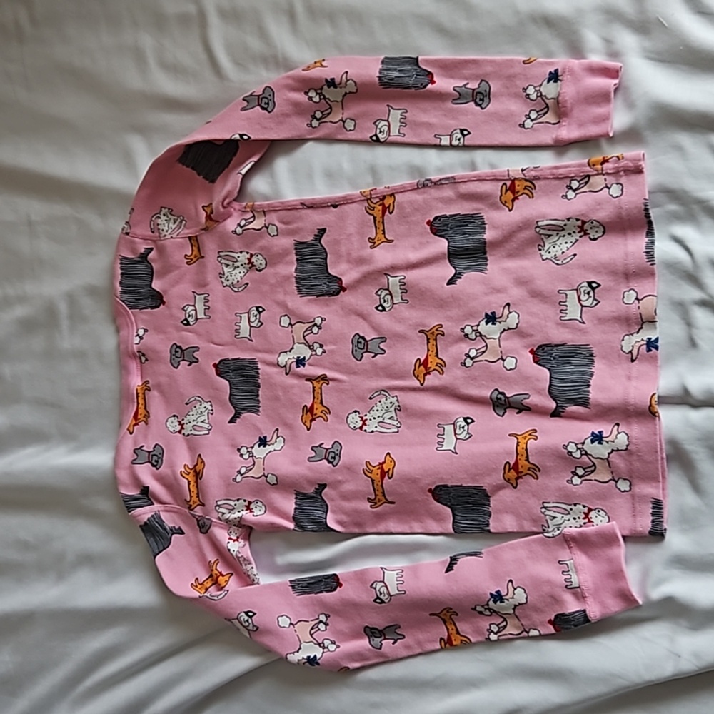 Hanna Andersson Mixed Matched Long Sleeve Cotton Pajama Set Size 12 - Picture 4 of 7